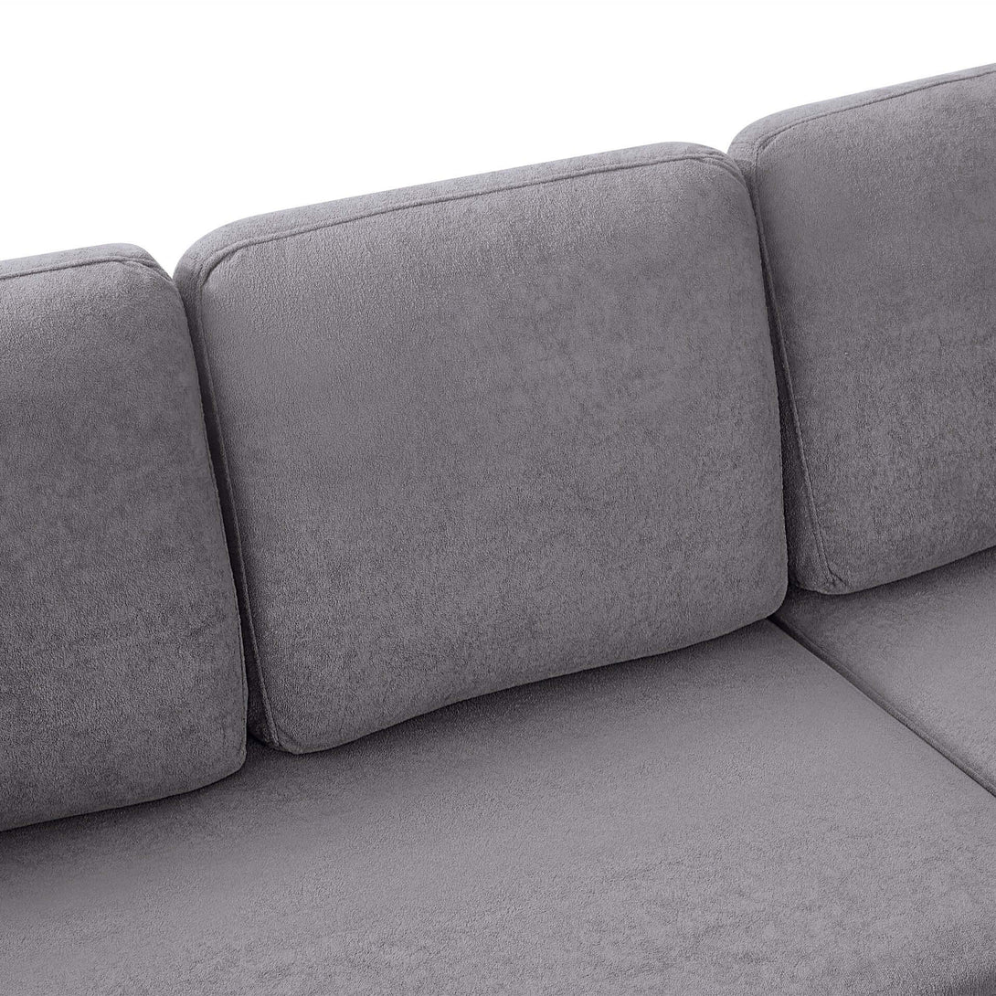 Amy 3 Seater Sofa Bed with Storage - Light Grey
