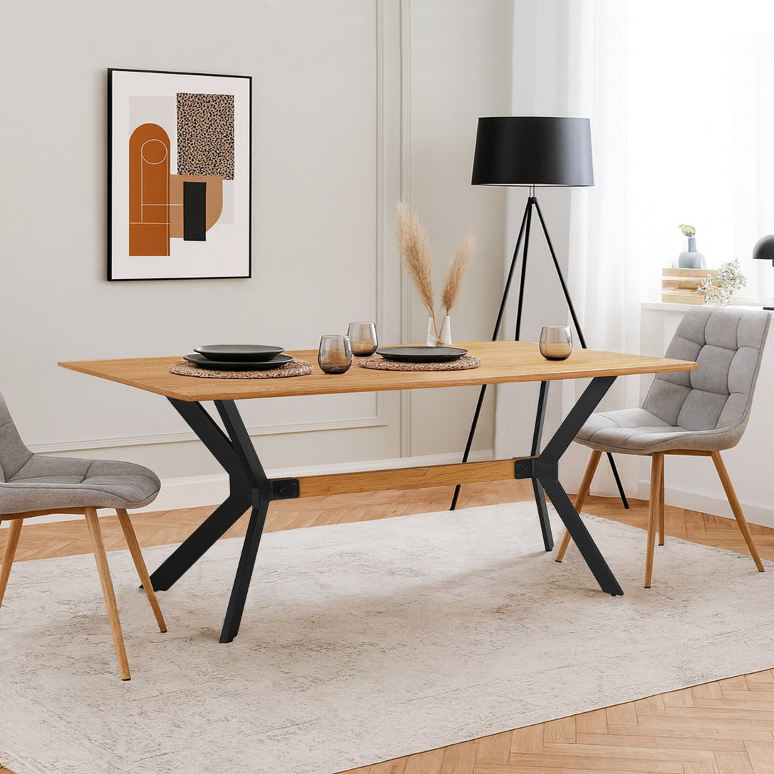 Jackson Dining Table 180 x 90cm - Natural