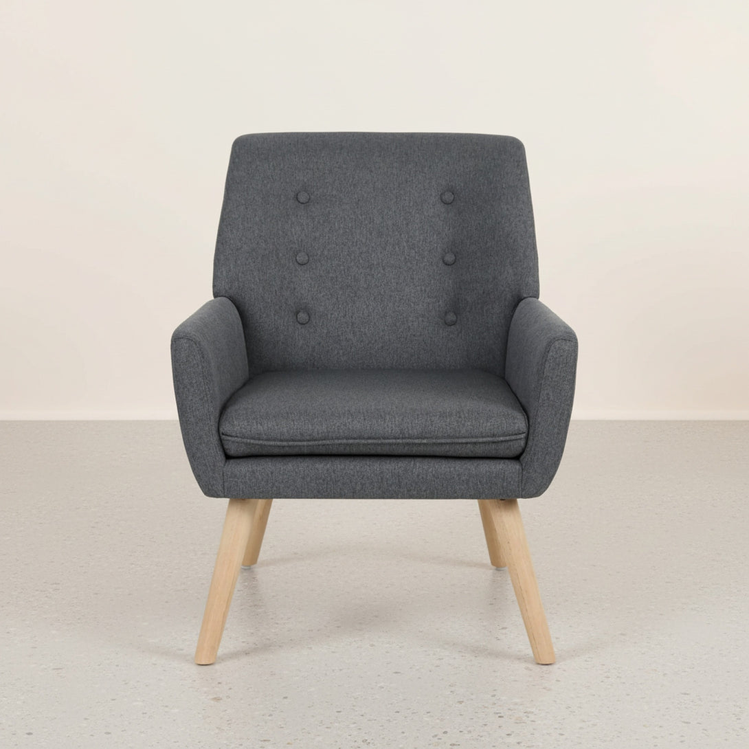 Lina Armchair - Dark Grey