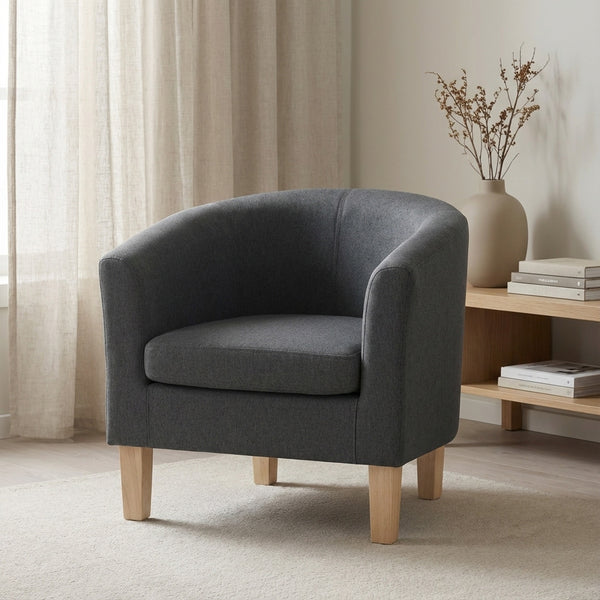 Ryan Armchair - Dark Grey
