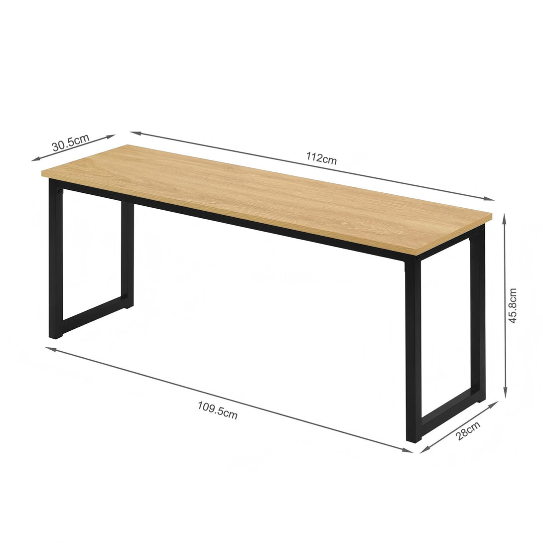 Maddox 3 Piece Dining Set - Natural