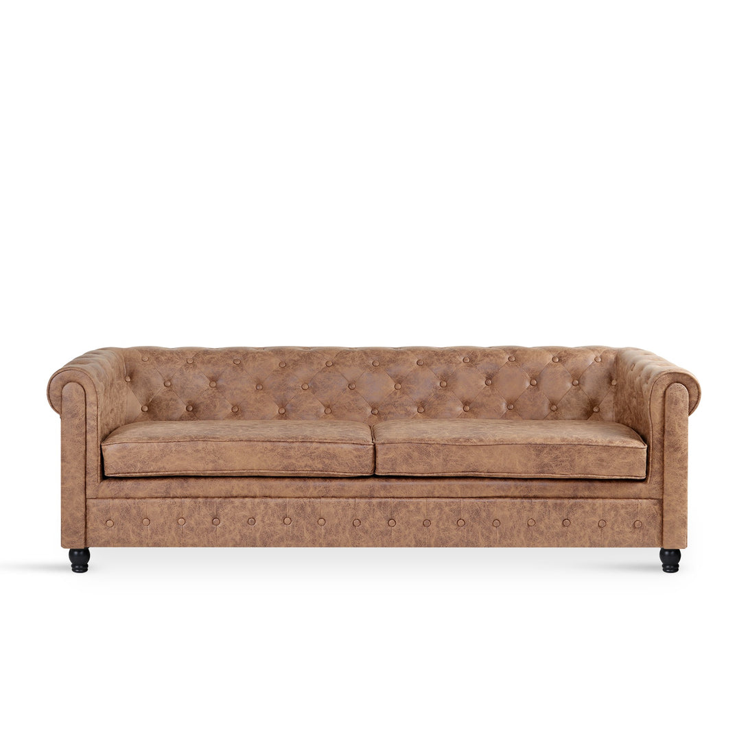 Aviana 3 Seater Sofa - Brown