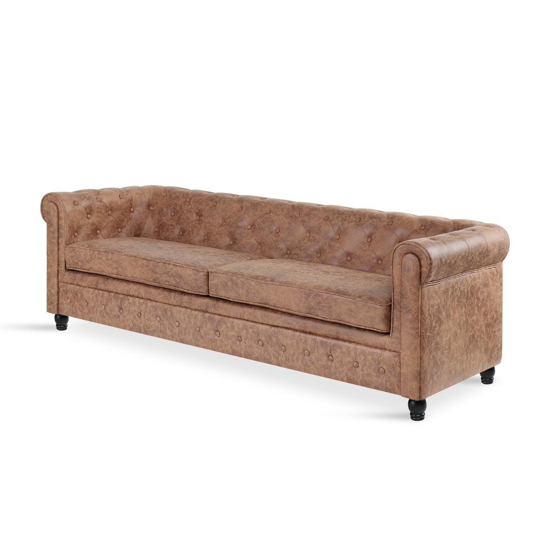 Aviana 3 Seater Sofa - Brown