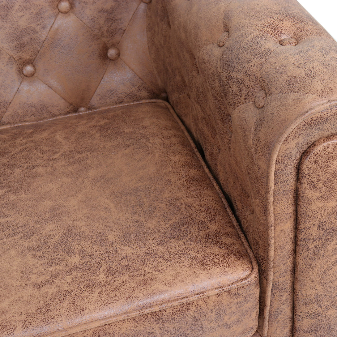 Aviana 3 Seater Sofa - Brown