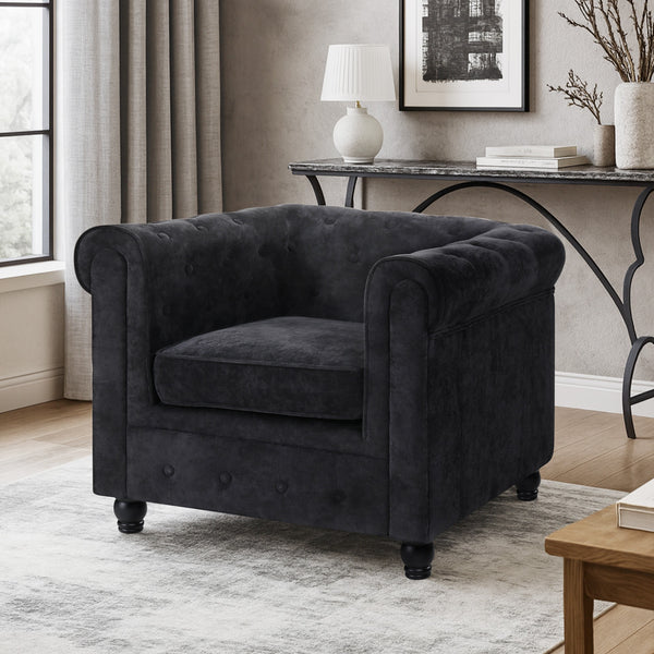 Aviana Occasional Chair - Black