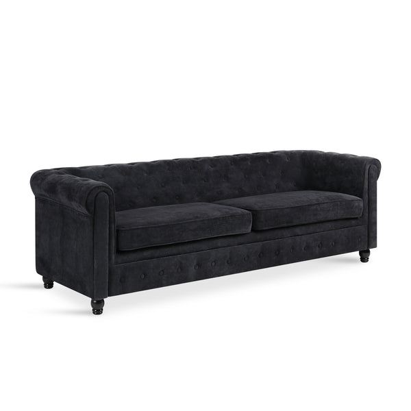 Aviana 3 Seater Sofa - Black