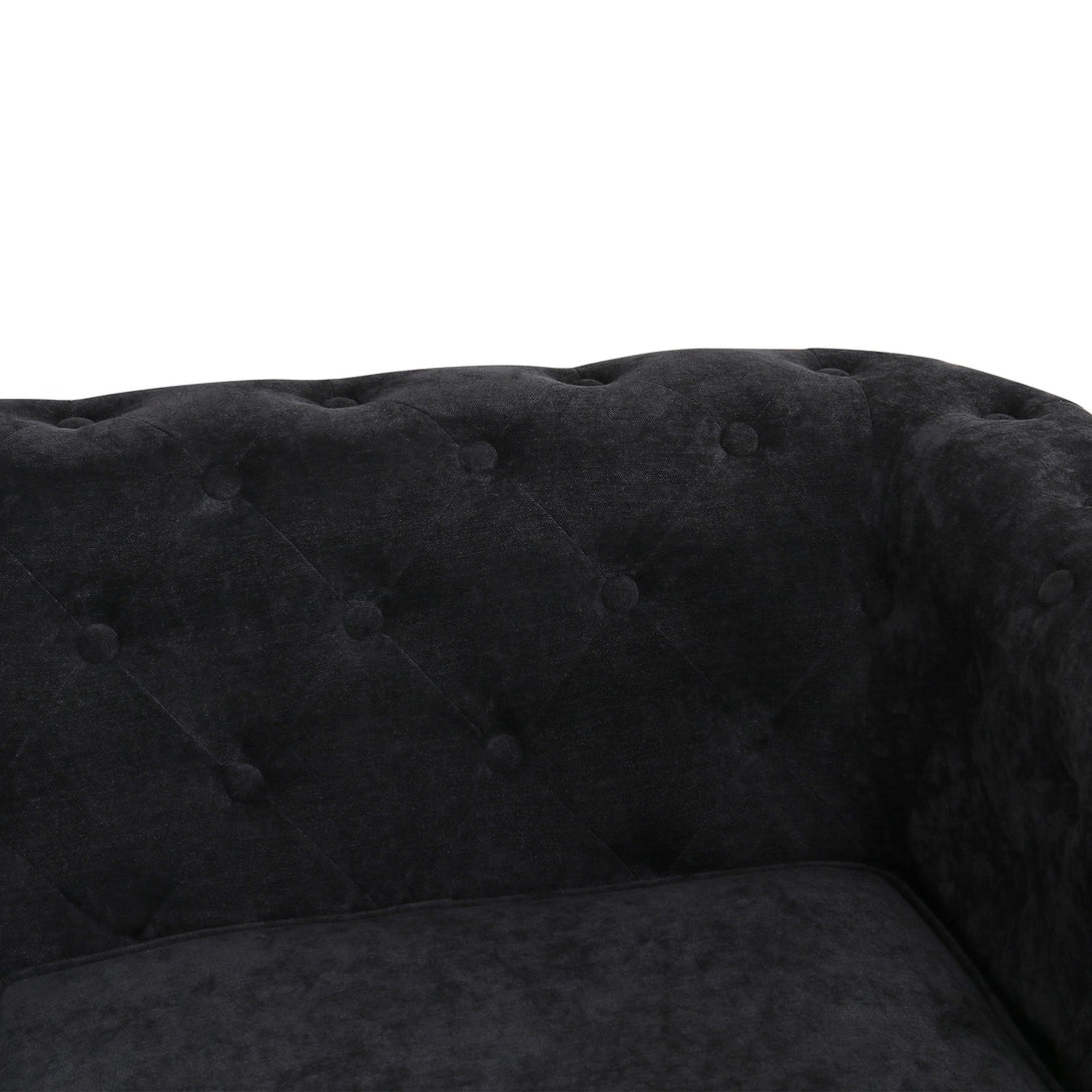 Aviana 3 Seater Sofa - Black
