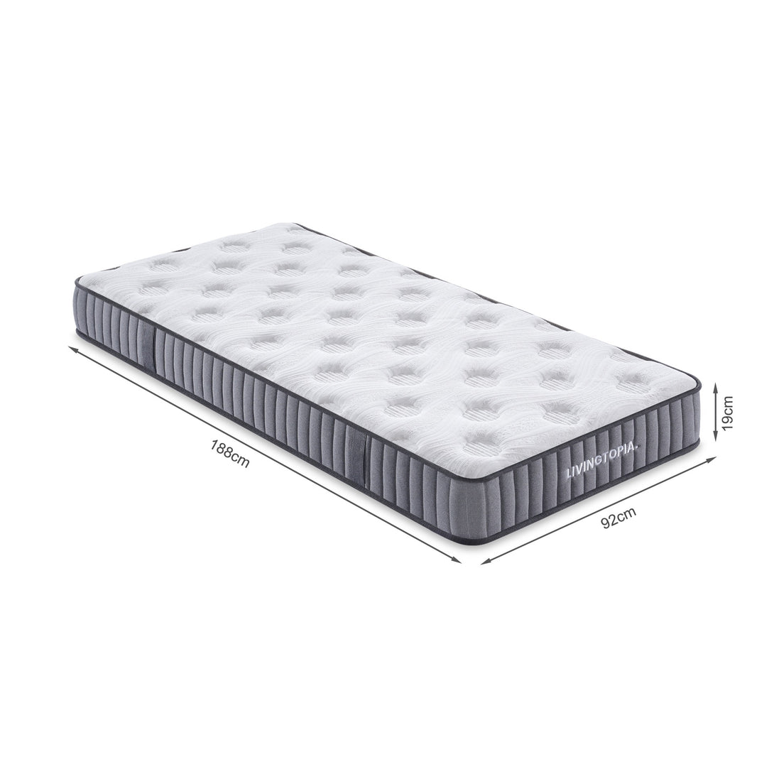 LivingTopia DreamNest Plus Single Mattress