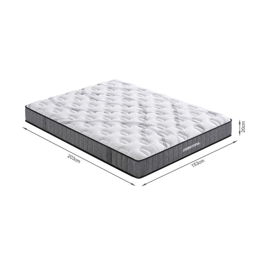 LivingTopia Hybrid Classic Queen Mattress 