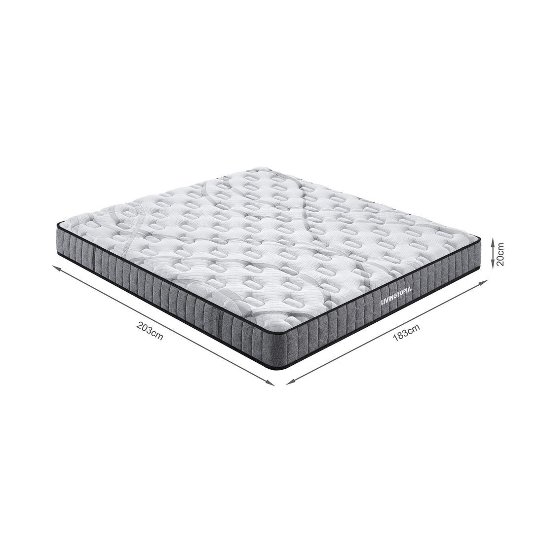 LivingTopia Hybrid Classic Super King Mattress
