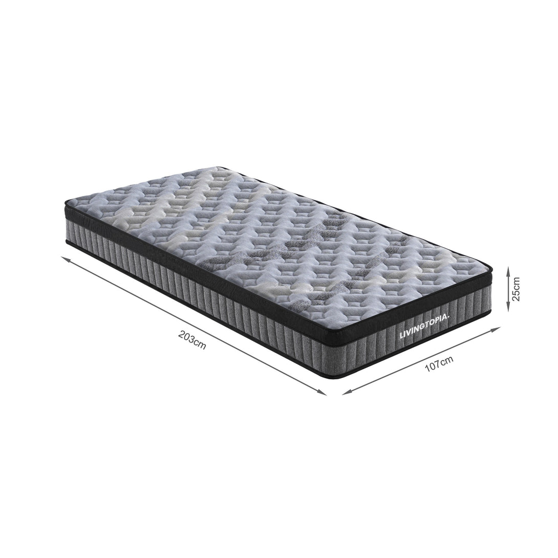 LivingTopia Hybrid Plus King Single Mattress