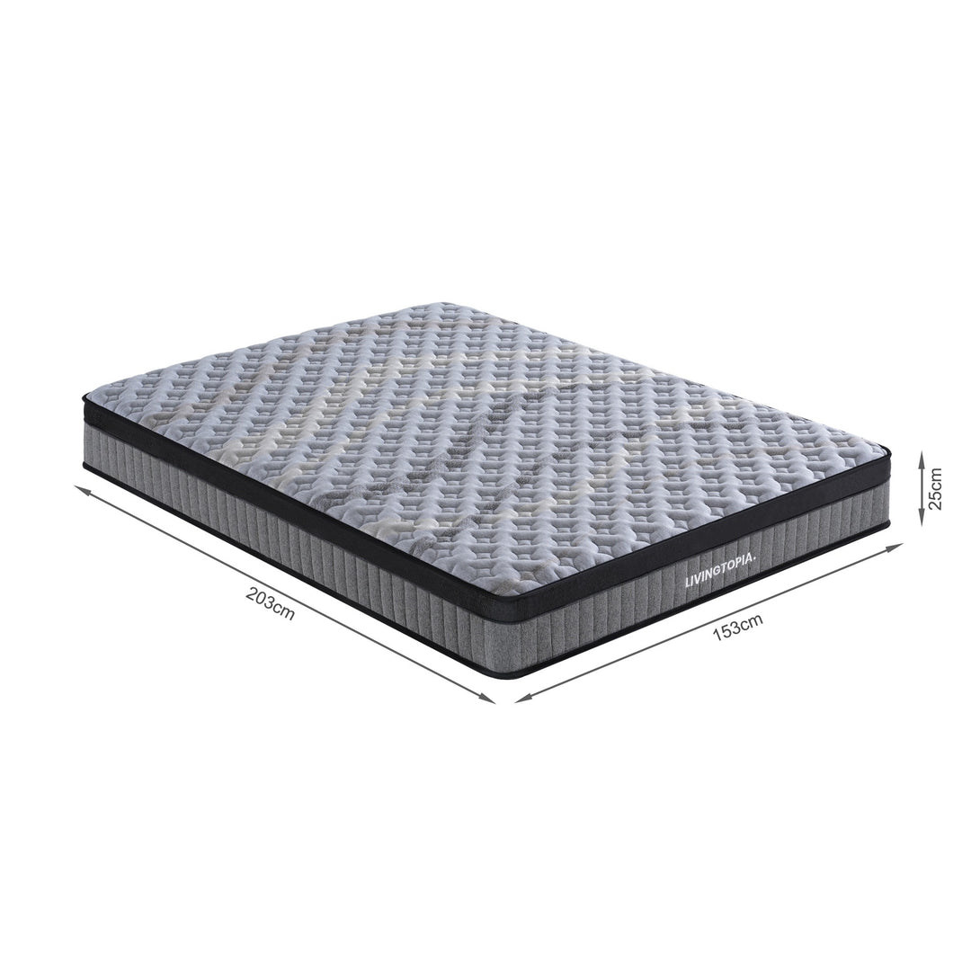 LivingTopia Hybrid Plus Queen Mattress