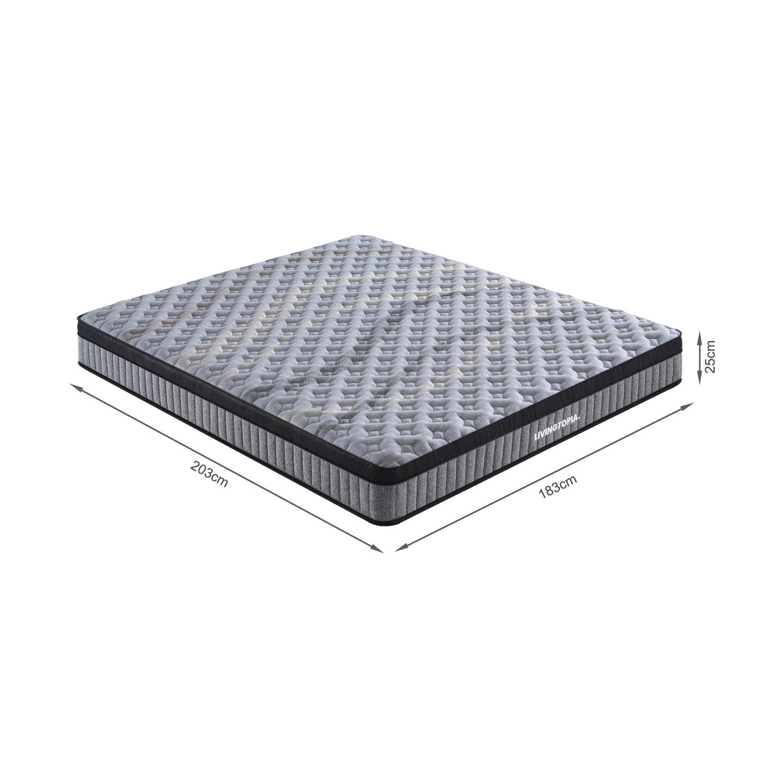 LivingTopia Hybrid Plus Super King Mattress