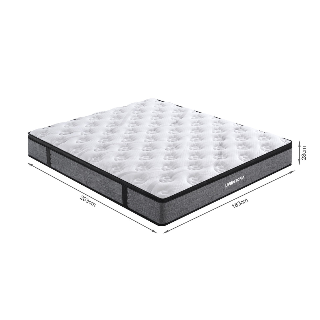 LivingTopia Hybrid Pro Super King Mattress