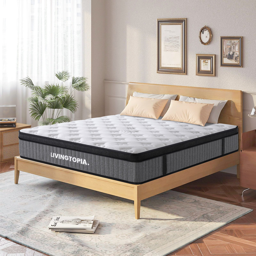 LivingTopia Hybrid Prime Queen Mattress