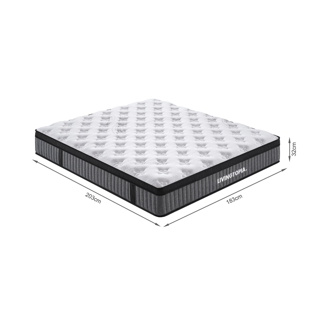 LivingTopia Hybrid Prime Super King Mattress