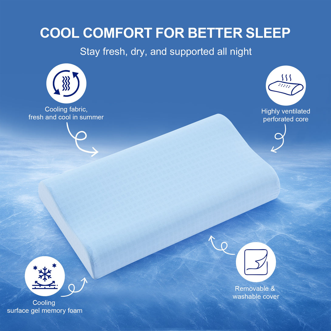 IceContour Memory Foam Pillow