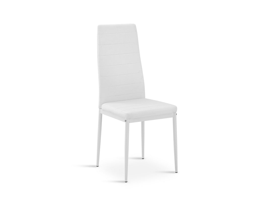 Samuel 7 Piece 1.8m Dining Set - White