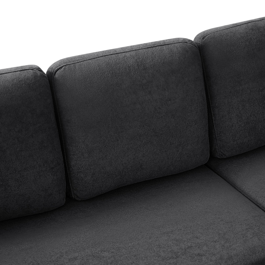 Amy 3 Seater Sofa Bed with Storage - Dark Grey