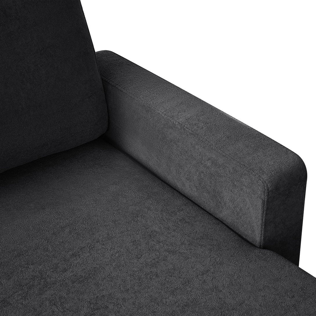 Amy 3 Seater Sofa Bed with Storage - Dark Grey