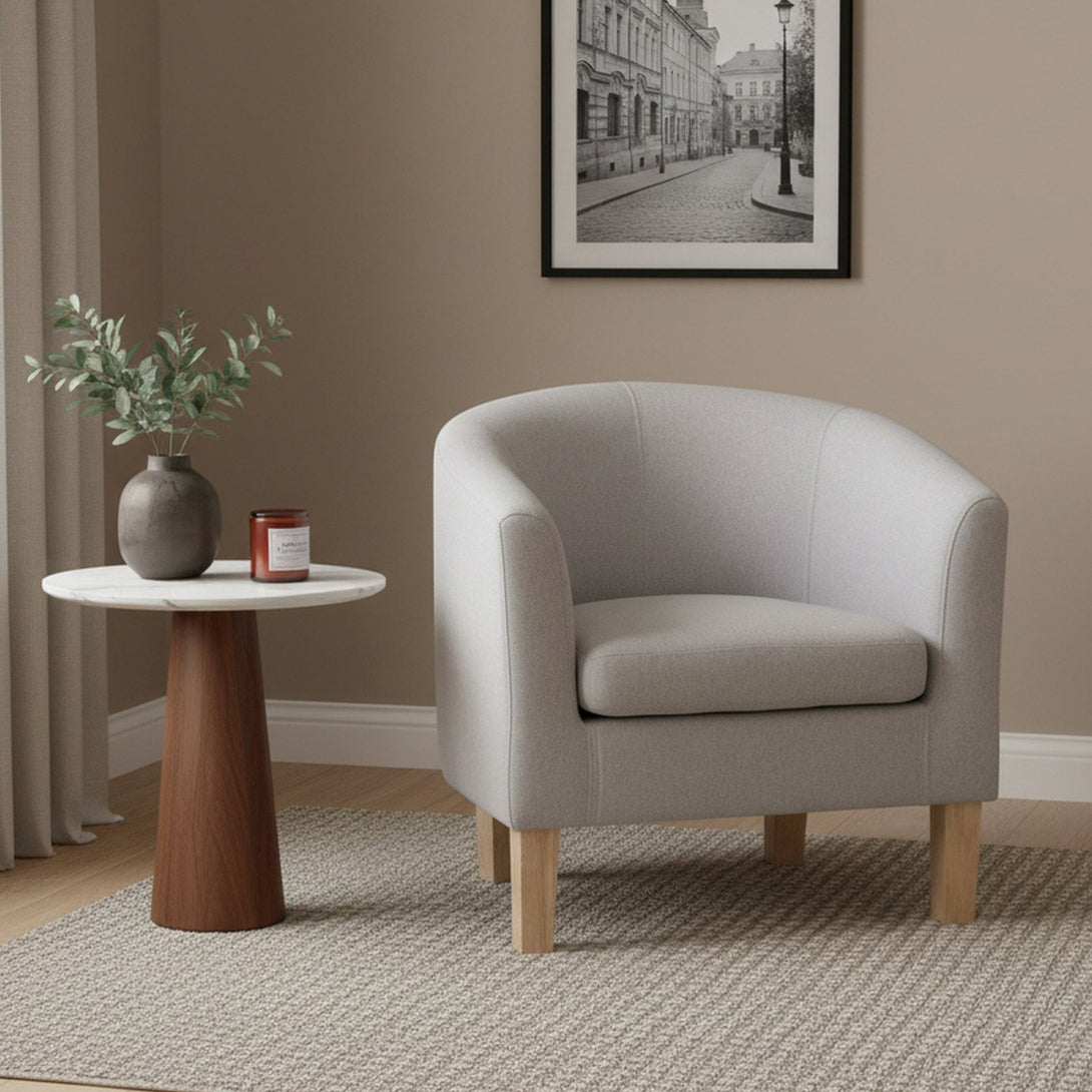 Ryan Armchair - Light Grey