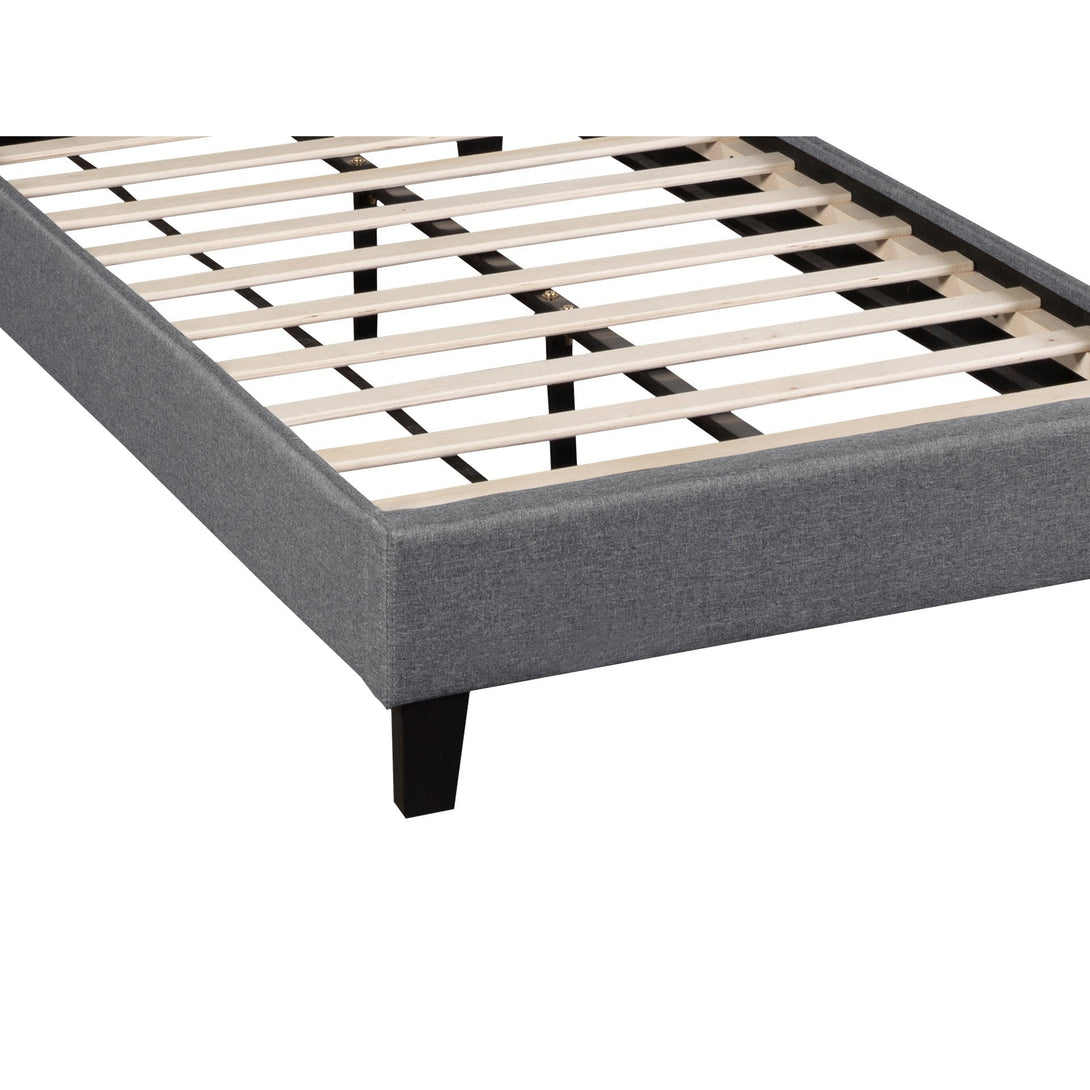 Blane Single Bed Frame - Dark Grey | Stylish & Comfortable – Treasurebox