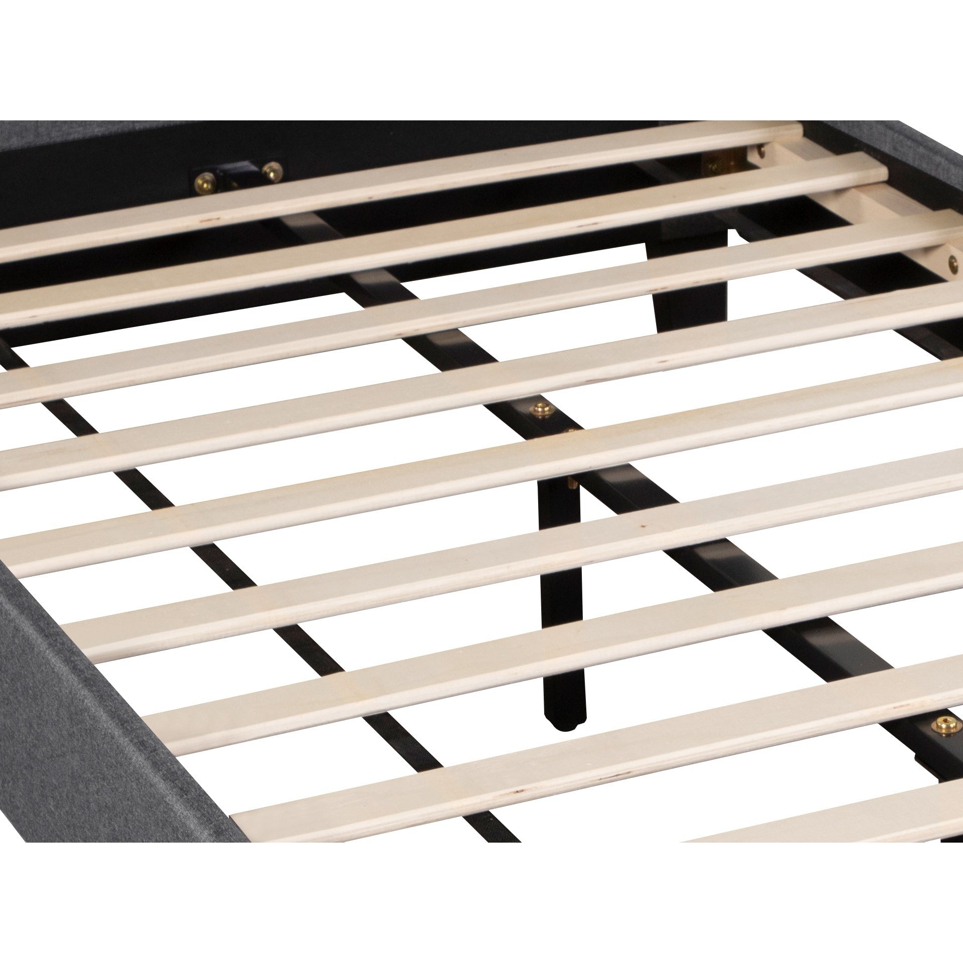 Blane King Single Bed Frame - Dark Grey – Treasurebox
