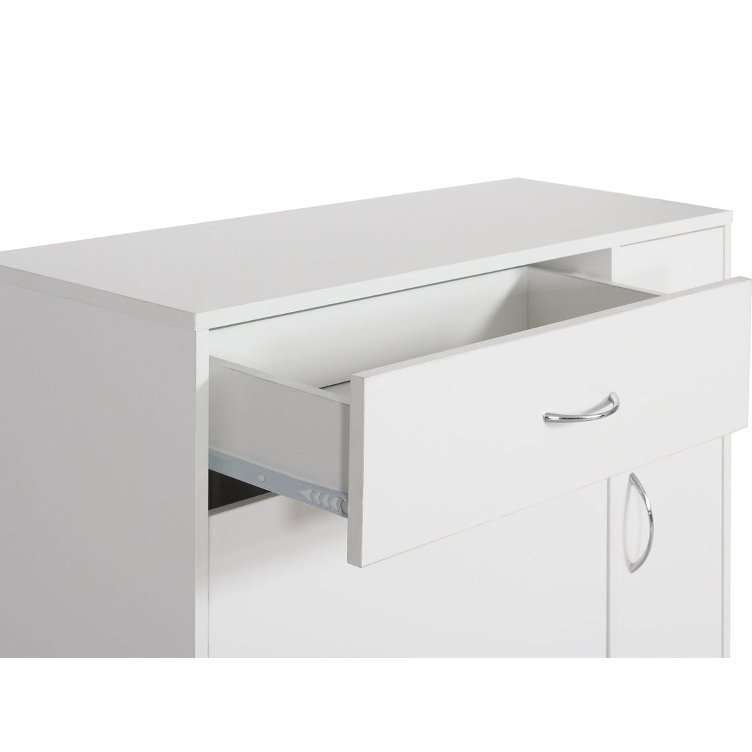 Kihona 3 Drawer Shoe Cabinet Storage Rack - White – Treasurebox