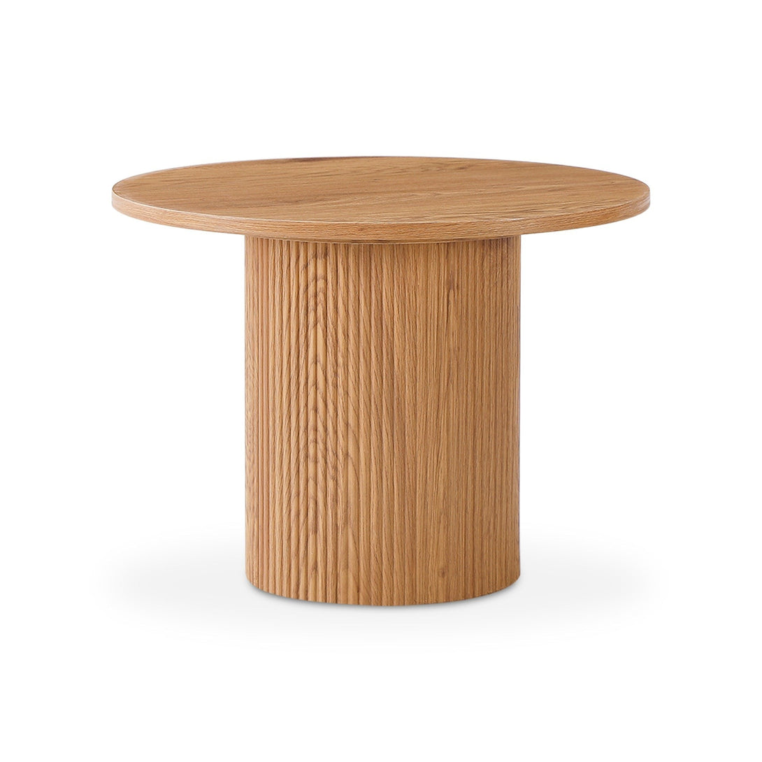 Peyton Round Coffee Table 60cm - Oak – Treasurebox