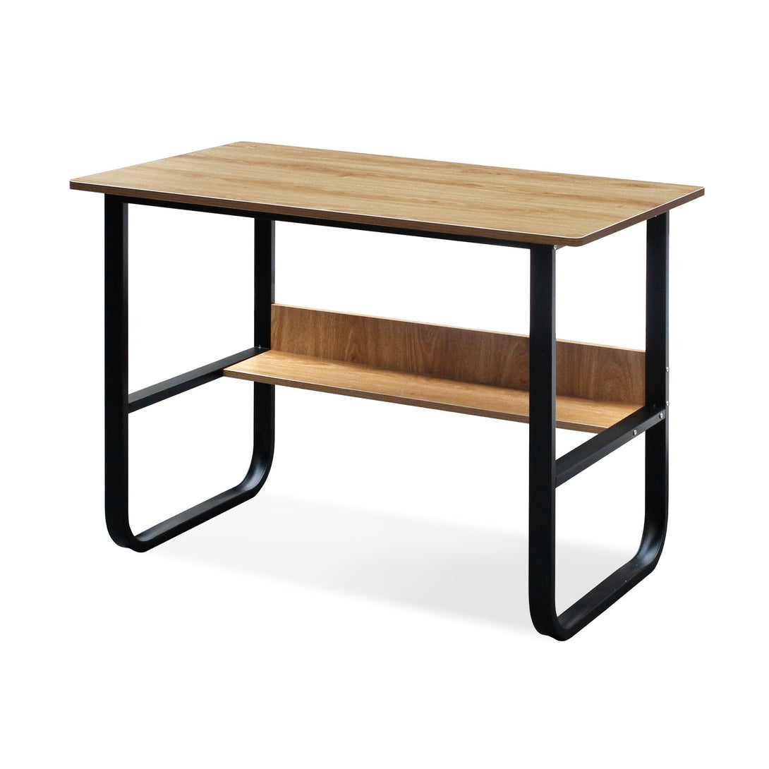 Andrea 100cm Computer Desk - Black Minimalist Design – Treasurebox