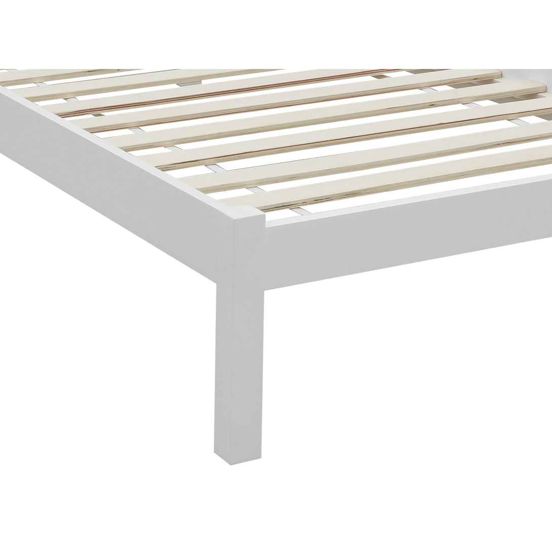 Baker Wooden Bed Frame - Timeless White Design – Treasurebox