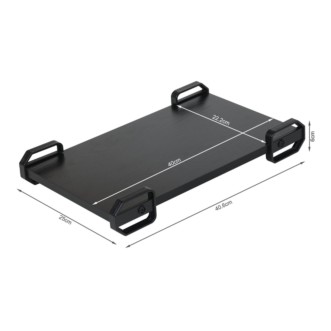 Computer Host Tray - Black | Stylish Workspace Solution – Treasurebox