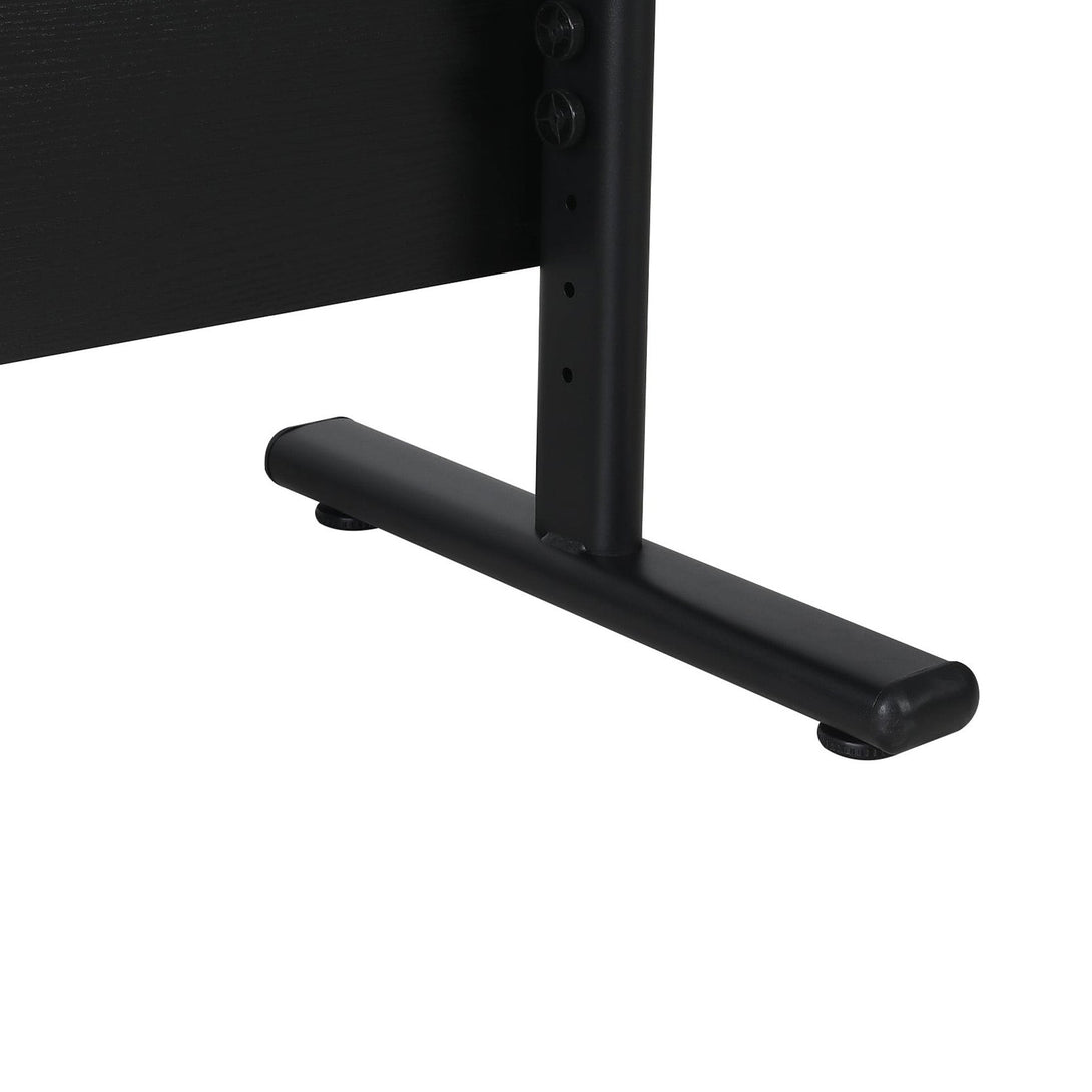 Hector 140cm Height-Adjustable Computer Desk - Black – Treasurebox
