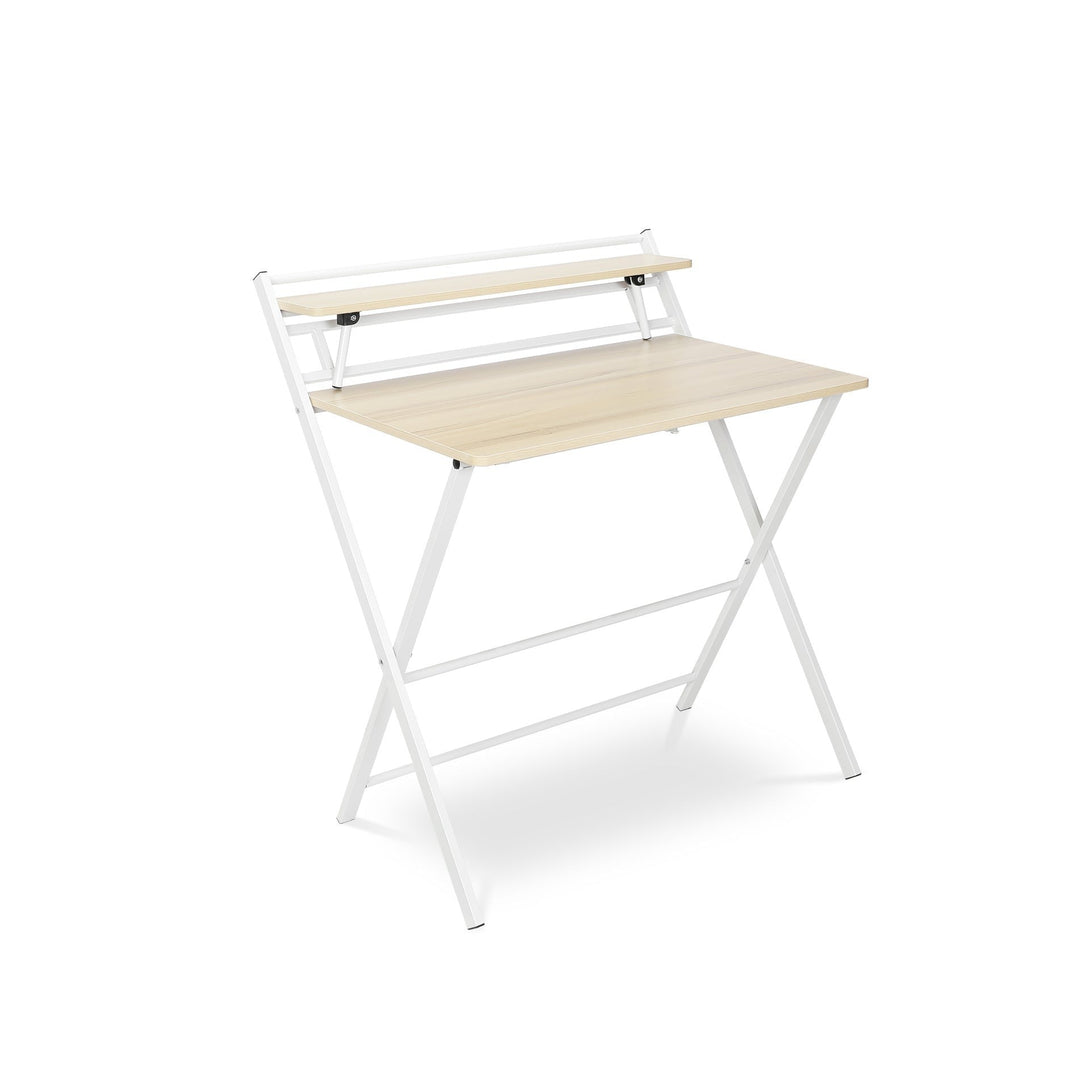 Milo 80cm Foldable Computer Desk - Oak – Treasurebox