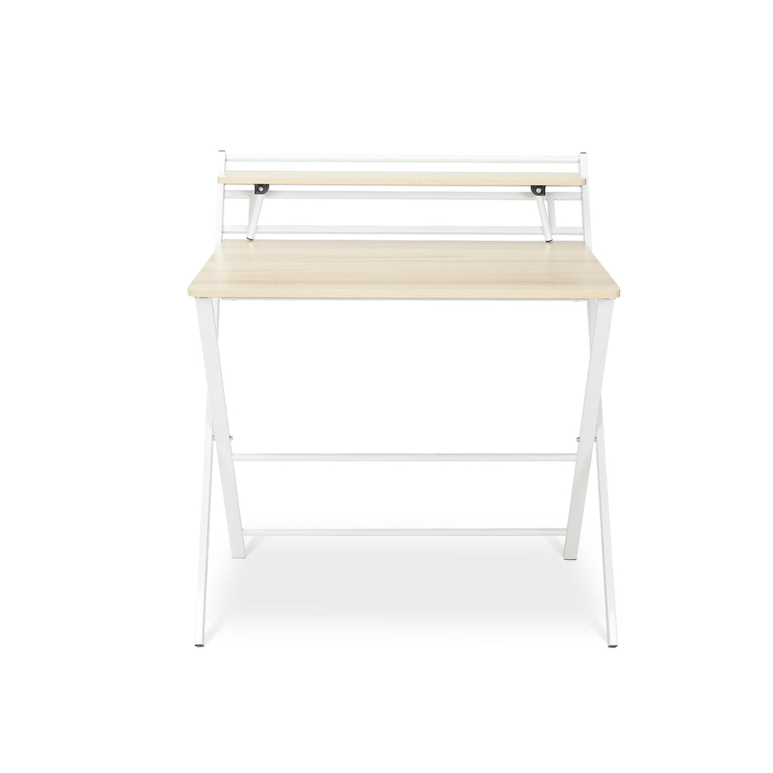 Milo 80cm Foldable Computer Desk - Oak – Treasurebox