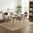 Arlo Linen Dining Chair - Set of 4 - Beige