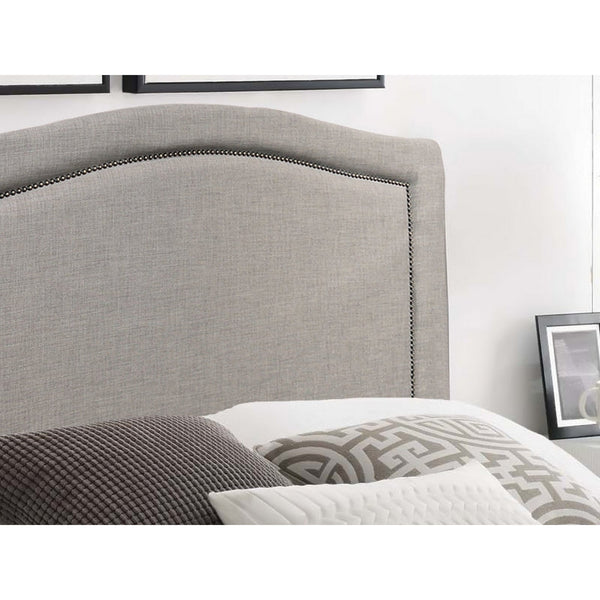 WINSTON Upholstered Headboard California King - GREY