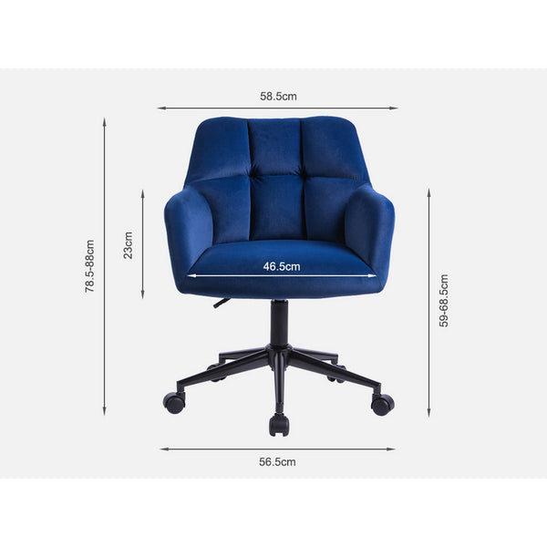 CUBIST Office Chair - BLUE