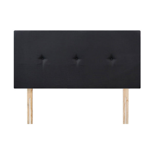 MORGAN Upholstered Headboard California King - BLACK