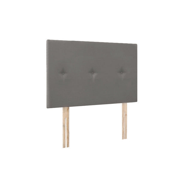 MORGAN Upholstered Headboard King Single - SLATE