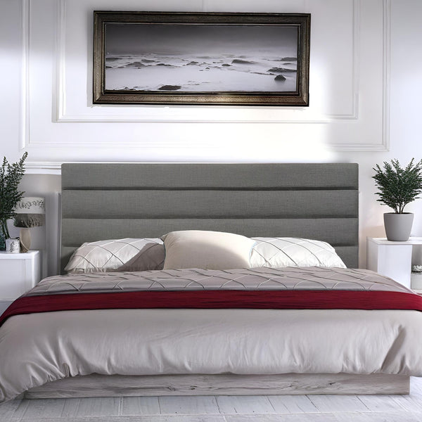 WENDY Upholstered Headboard California King - SLATE