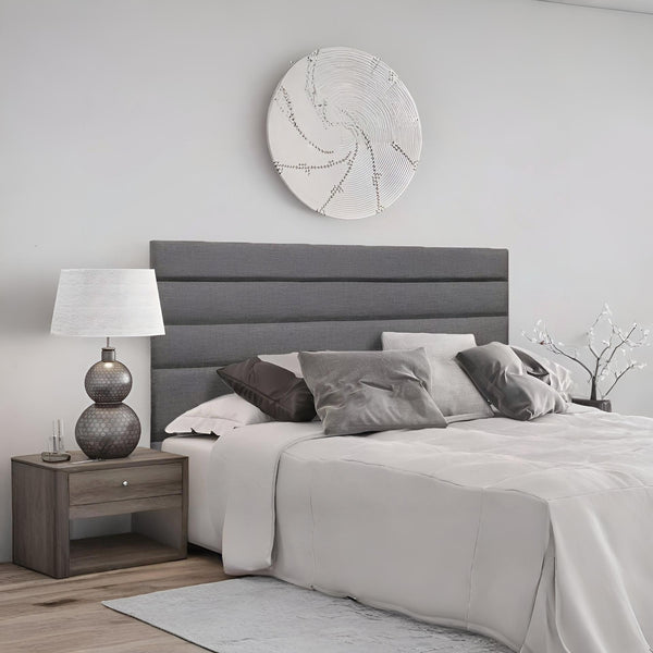 WENDY Upholstered Headboard Super King - SLATE