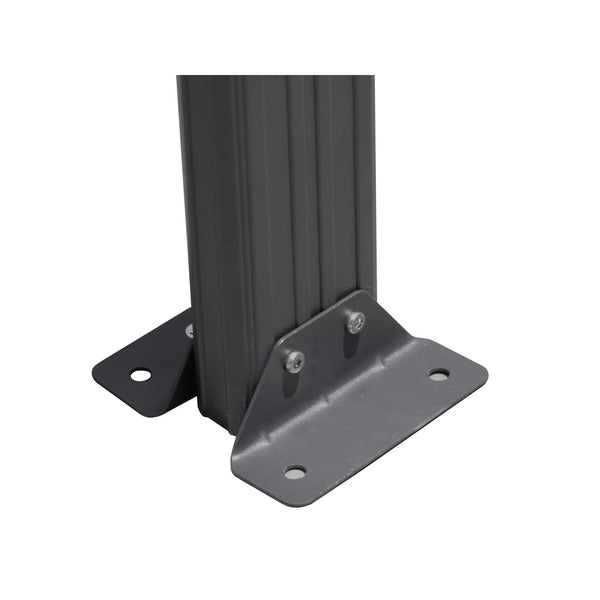Toughout Patio Canopy Roof 4.4m x 3m - Charcoal Grey