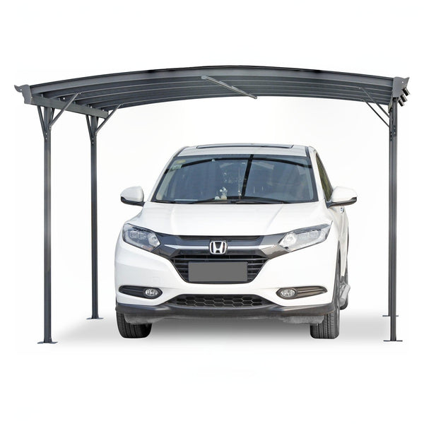 Toughout Patio Carport Canopy Curved Roof 3.6m x 3m