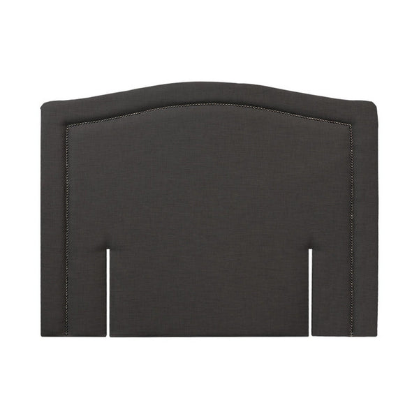 WINSTON Upholstered Headboard King - BLACK
