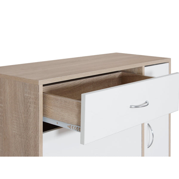 Horotea 4 Drawer Shoe Cabinet Storage Rack - Oak