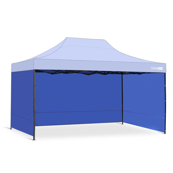 Toughout Breeze Gazebo Side Wall 3x4.5m - Blue
