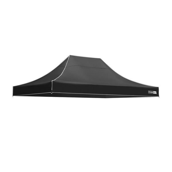 Toughout Thunderstorm Gazebo Canopy 3x4.5m - Black
