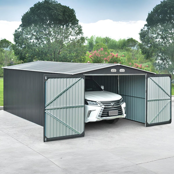 Toughout Car Garage Workshop 6m x 3.86m x 2.37m
