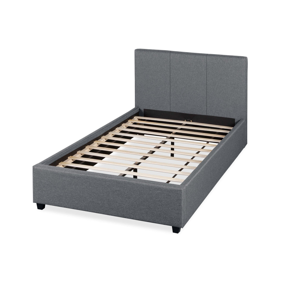Shasta King Single Bed Frame - Dark Grey